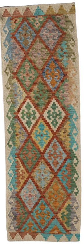 Afghansk Kelim 244x84