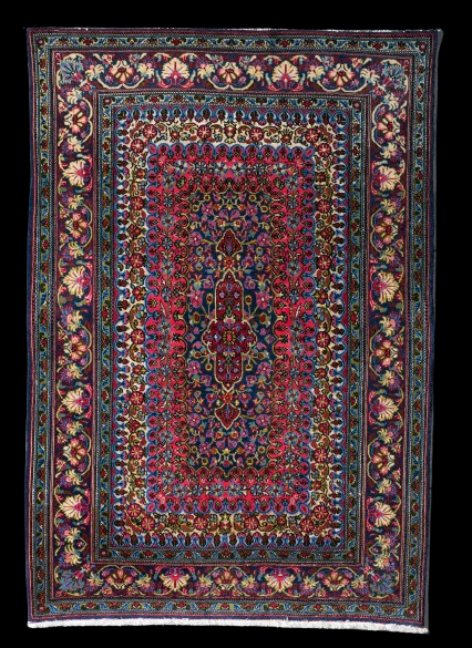 Ghom - Qum 151 x 103 med mye silke