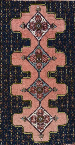 Ekte persisk Senneh 158 x 100