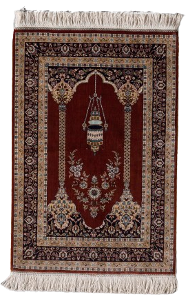 Tyrkisk Hereke silke 92 x 62(samleobjekt)