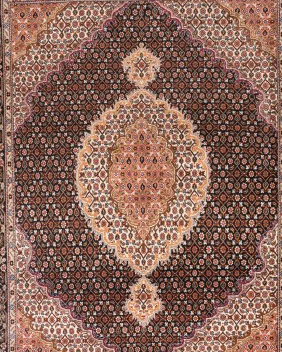 Tabriz Mahi 40 Raj Med Silke 200x154