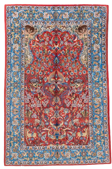 Isfahan Med Silke Renning 165x110
