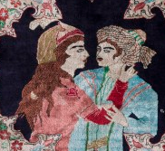 Ghom silke "Shirin v Farhad" 73 x 57