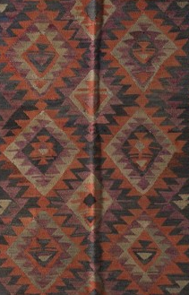 Bakhtiari kelim antikk 251 x 131