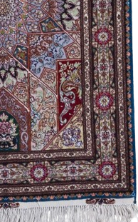Ekte Persisk Tabriz Gonbadi 50 Raj 158x114