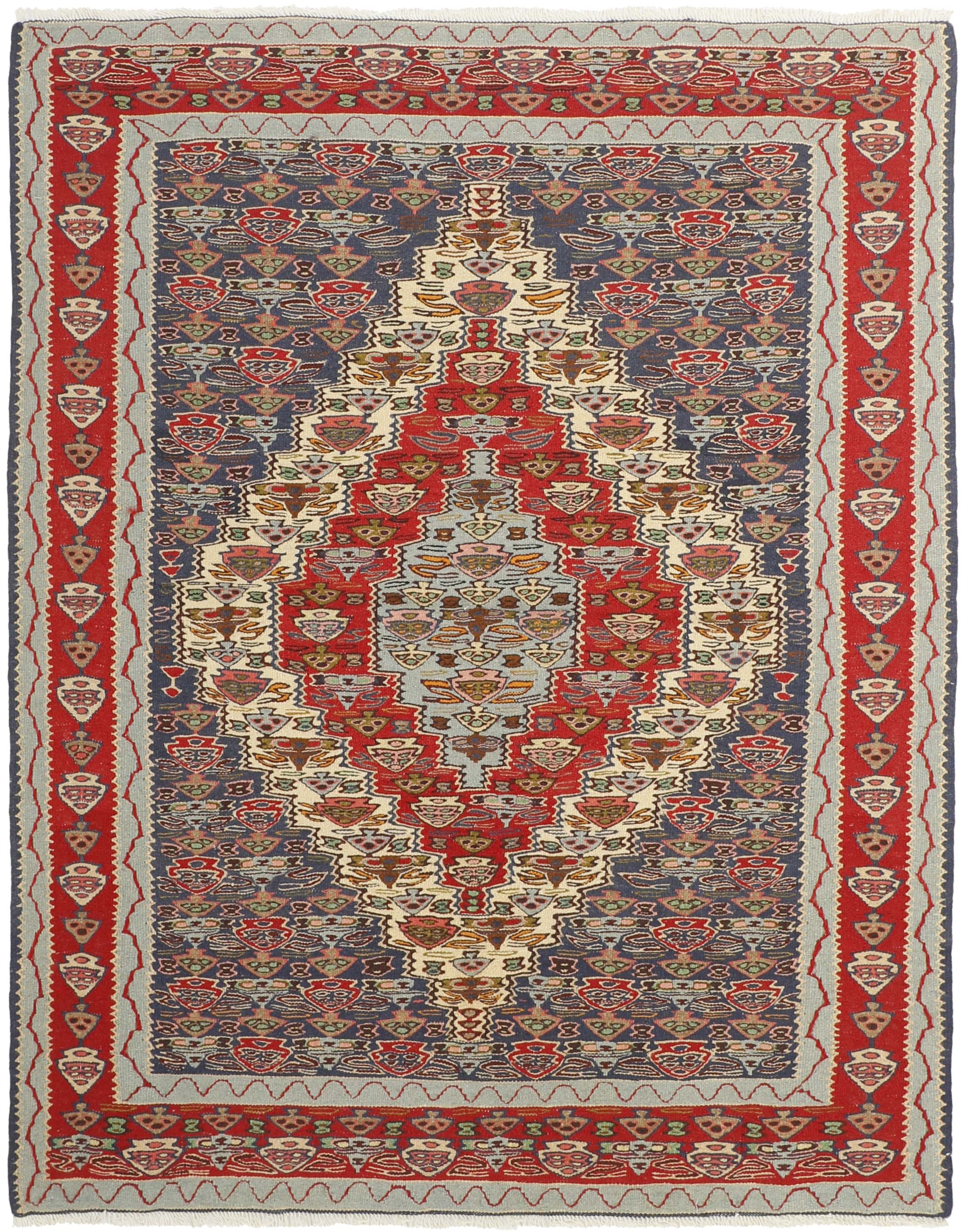 Ekte persisk Senneh kelim 151 x 121