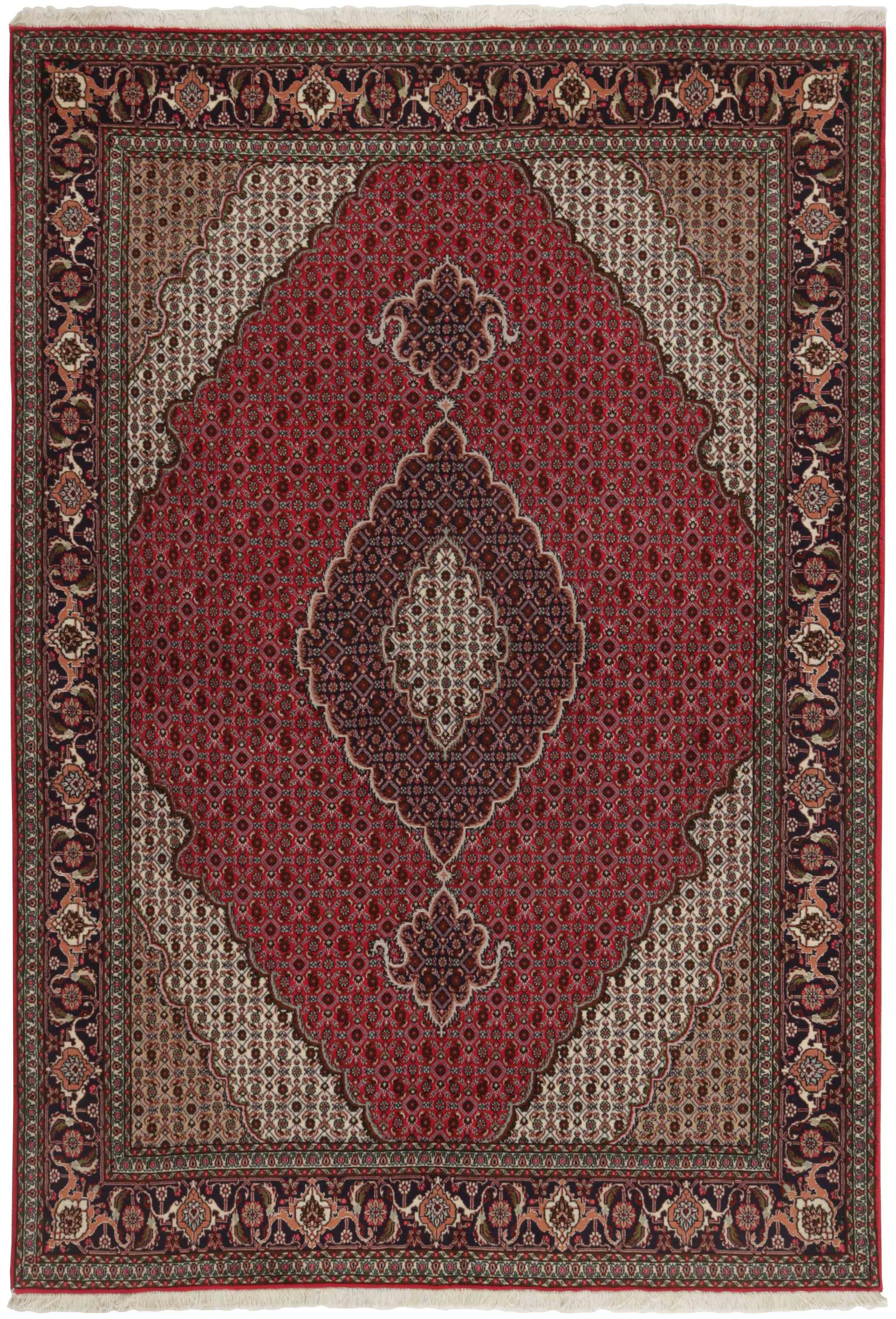 Ekte Persisk Tabriz Mahi 50 Raj 212x150