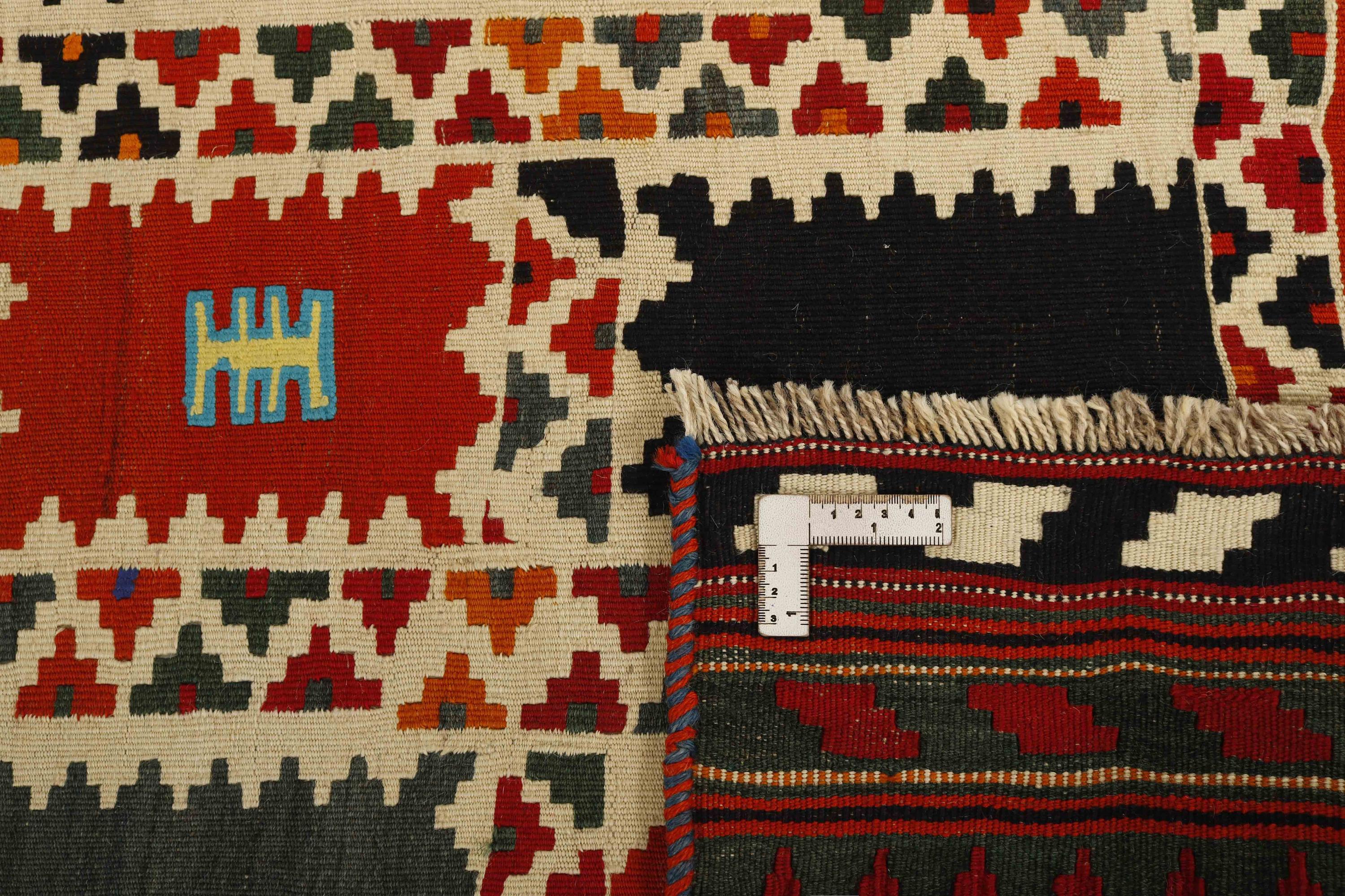 Ekte persisk Old kelim 198x147