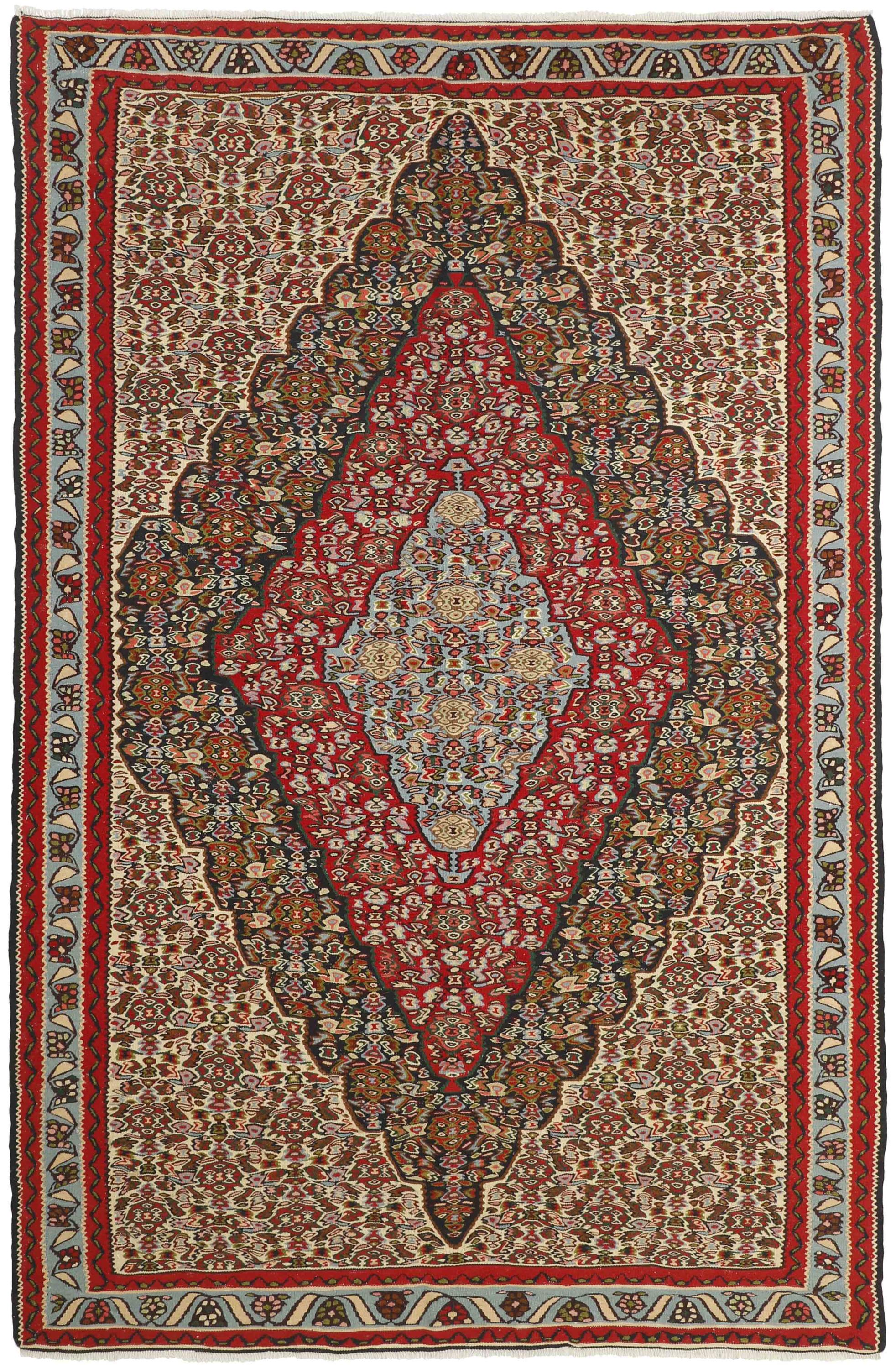 Ekte persisk Senneh Kelim 244x160