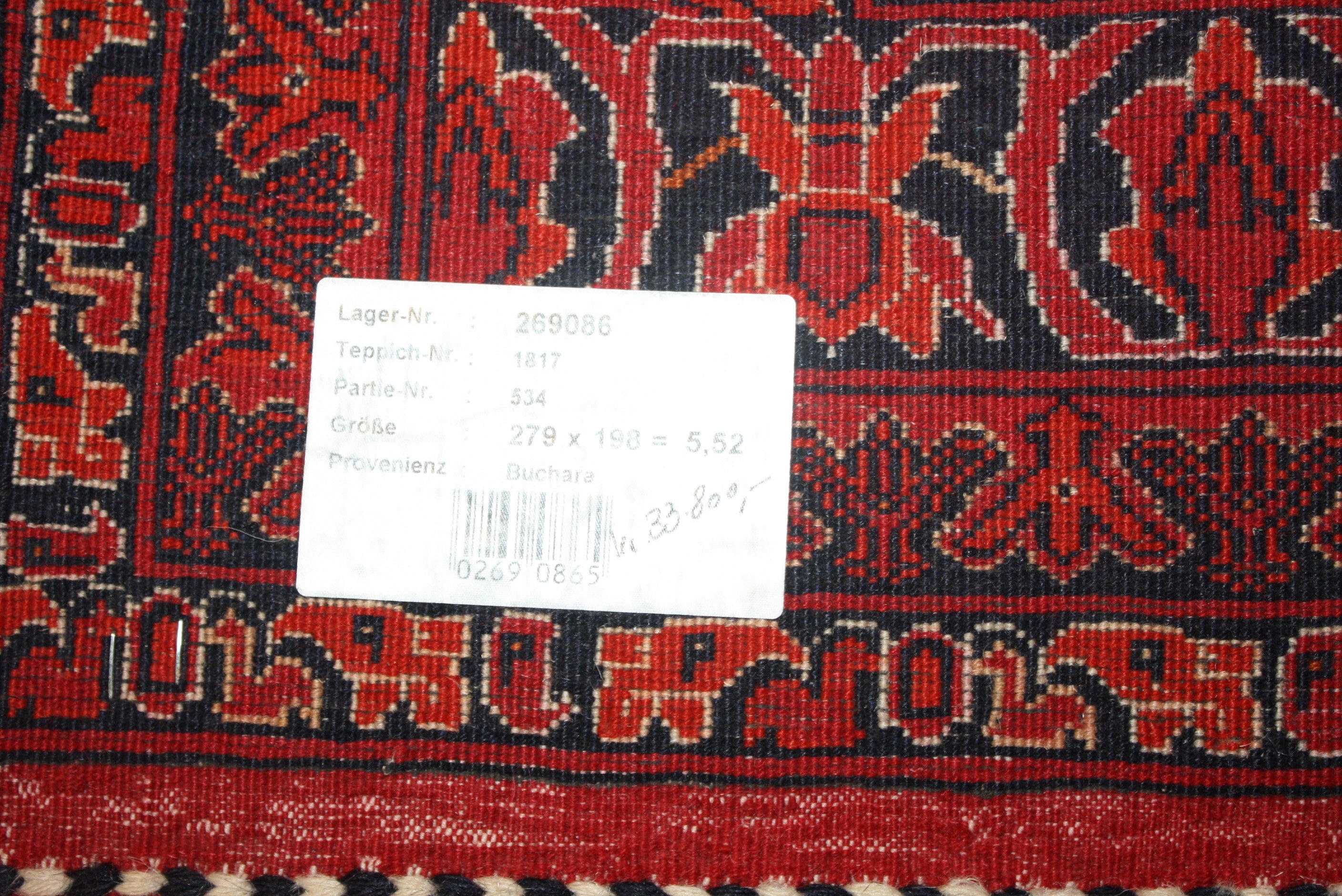 Fine Bokhara 279x198
