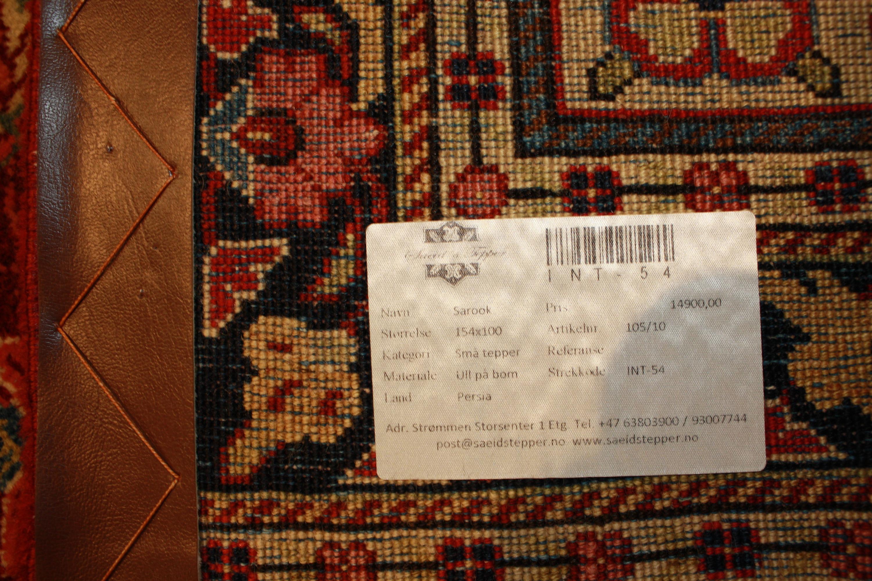 Antikk Sarough 154x100