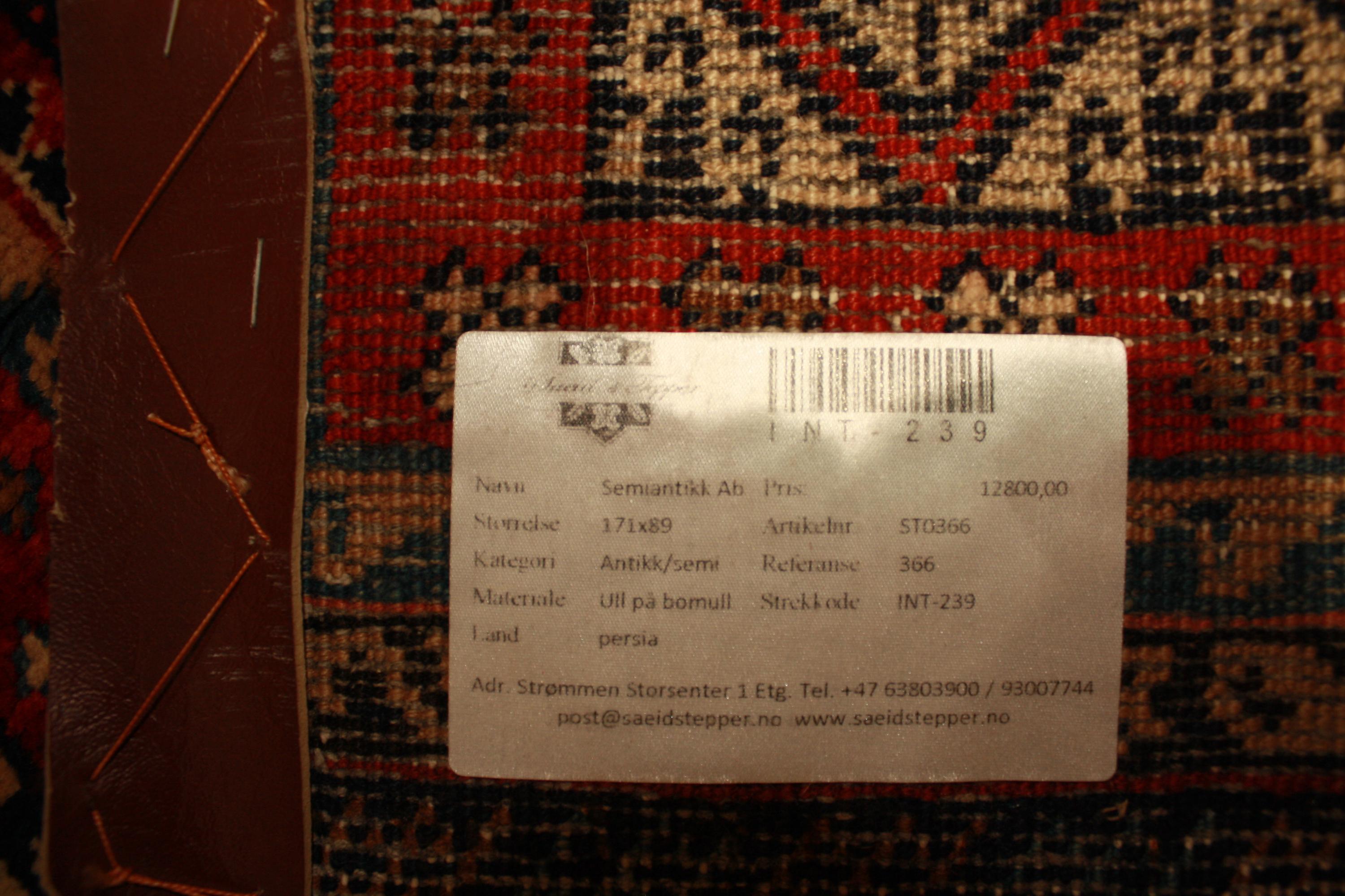 Semi antikk Abadeh 171x89