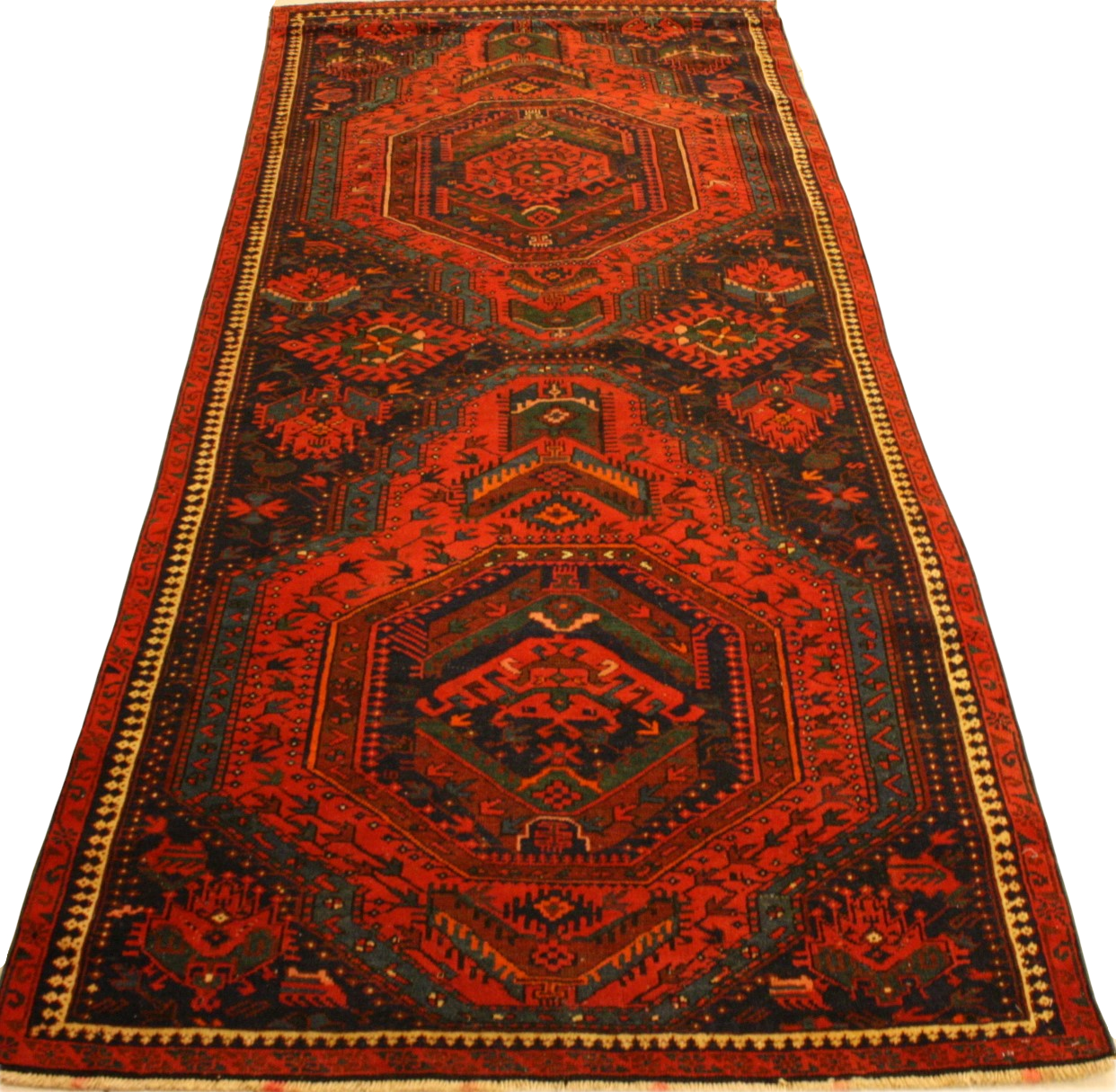 Antikk Kazak -Karabach 250x110 (SAMLEOBJEKT)