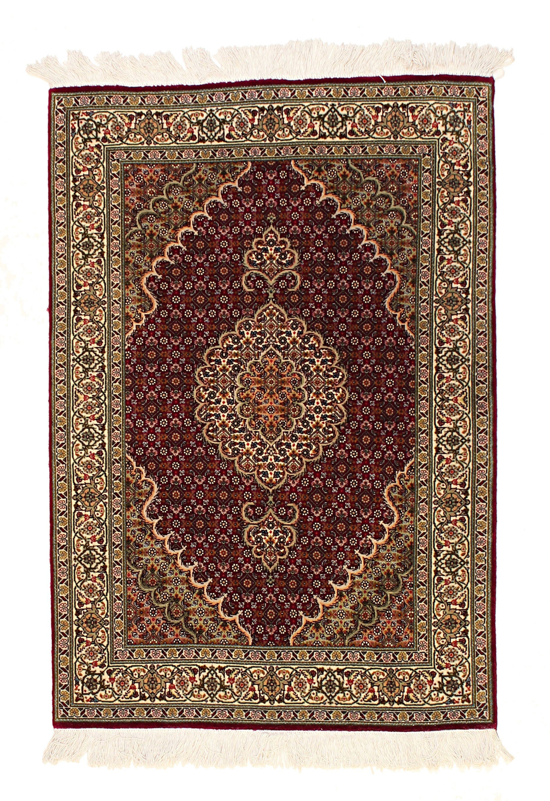 Tabriz Mahi 50 Raj Med Silke 120x80