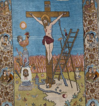 Kerman kunstteppe JESUS 162 x 96