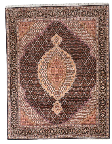 Tabriz Mahi 40 raj med silke 200x154