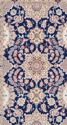 Isfahan AMINI med silke renning 166 x 107